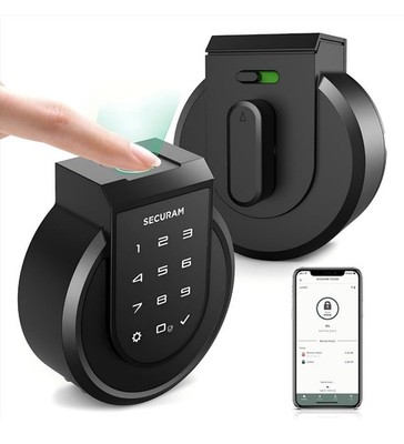 Securam Touch Smart Lock- Fingerprint & WiFi Smart Door Lock, Deadbolt, BNIB NEW