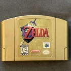 The Legend of Zelda: Ocarina of Time Gold Cartridge Nintendo N64 NTSC-U/C