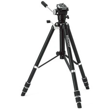 Slik 505QF 3-Section Aluminum Tripod with 2-Way Pan Head, Black