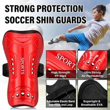 Football Soccer Shinpads Shin Guards Soft Foam Protector for Children Kids