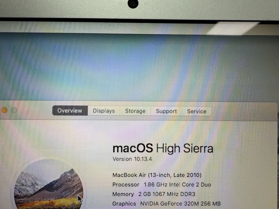 Apple MacBook Air 13-inch 2010 Laptop 1.86GHz, 2GB RAM, 128GB Working Condition - Image 4 of 4