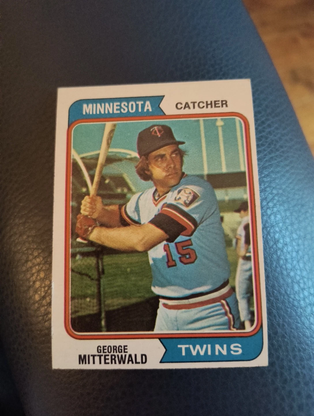 George Mitterwald trading card