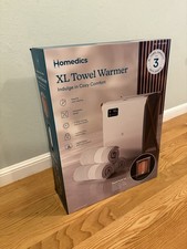 New TOWEL WARMER HEATER FOR TOWELS BLANKET ROBE FOR BATHROOM HOMEDICS XLARGE