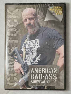 American Bad-Ass Survival Guide w/Lock Picking Secrets (DVD, New) 