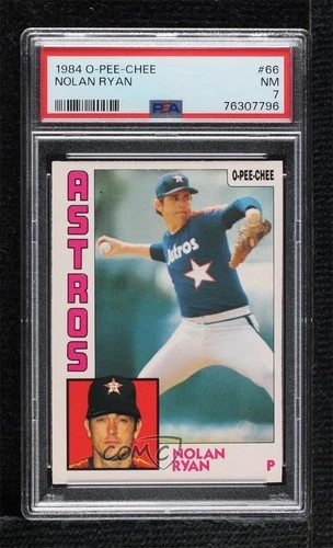 1984 O-Pee-Chee Nolan Ryan #66 PSA 7 HOF 0p0
