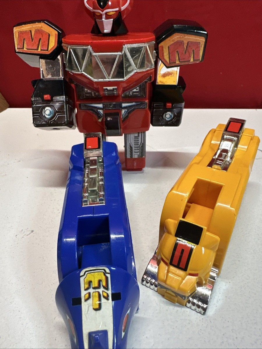 Dino Megazord Fist Punching Power Rangers 1991 Bandai Vintage 9