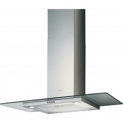 ELICA FLAT GLASS IX/A/90 Abzugshaube Wand 90 CM saugend 365 m³/h 62dB 140W INOX
