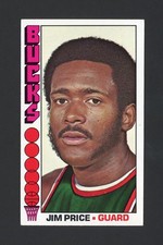 1976-77 Topps Jim Price Milwaukee Bucks Basketball Card #32 ***Sharp***