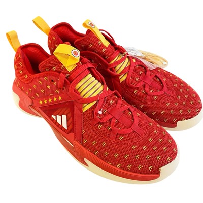 Adidas SM Exhibit Select McDonalds All American Game Basketball Shoes Red Men 14