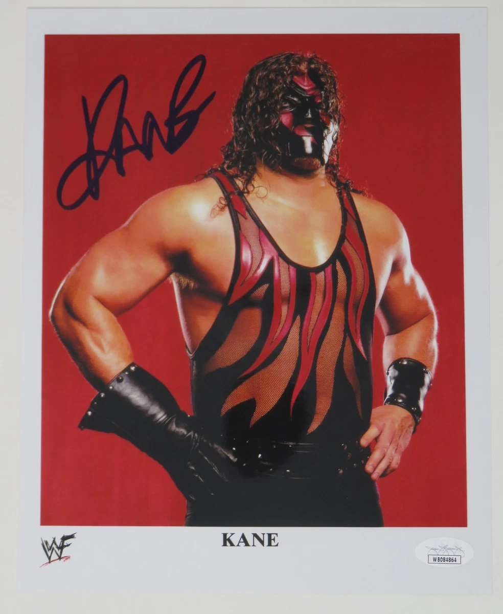 赤い怪物　ケイン　直筆サイン色紙（WWEスーパースター　外国人プロレスラー） Kane WWE Wrestling Original Autographed Items for sale | eBay