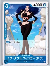 Miss Doublefinger Zala OP01-080 C Baroque Works One Piece Card Game Japanese