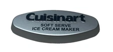  Cuisinart ICE-45 Soft Serve Ice Cream Maker Replacement Label Plate Part