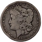 1880-CC Morgan Silver Dollar $1 – Carson City - Fine FN F+ RIm Ding