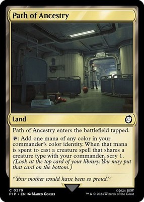 1x Path of Ancestry - Universes Beyond: Fallout - NM  -  MTG