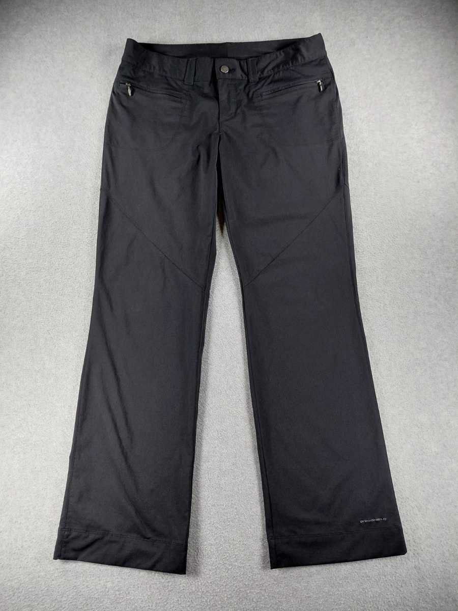Columbia PFG Pantalon Femme Taille 12 Bleu Marine Cargo Convertible Zip Randonnée