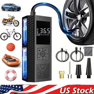 Pompe gonflable de pneus de vélo de voiture batterie portable rechargeable Air Compresseur numérique