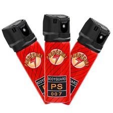 1/3/5 Pack Pepper Spray for Self-Defense 2oz Flip Top Red Security