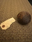 Civil War Era 3 Pounder Cannon Ball 2.9” Iron Shot Estate Found AL