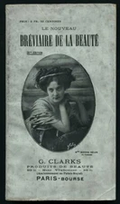 BREVIAIRE DE LA BEAUTE 1905 Clarks Paris BEAUTY Products Catalog ~ VASTA Archive