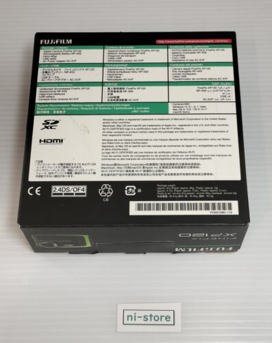 Fujifilm FinePix XP120 Compact Digital Camera Lime Green Waterproof - Brand New - Picture 2 of 3
