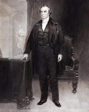 DANIEL WEBSTER 1851 ILLUSTRATED PORTRAIT 11x14 GLOSSY PHOTO PRINT