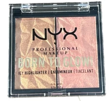 NYX BORN TO GLOW ICY HIGHLIGHTER BTG1H08 BOUT THE BRONZE & GEM STORM