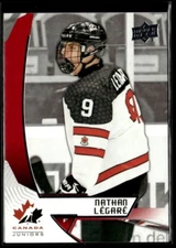 2019-20 Upper Deck Team Canada Juniors Nathan Legare #65