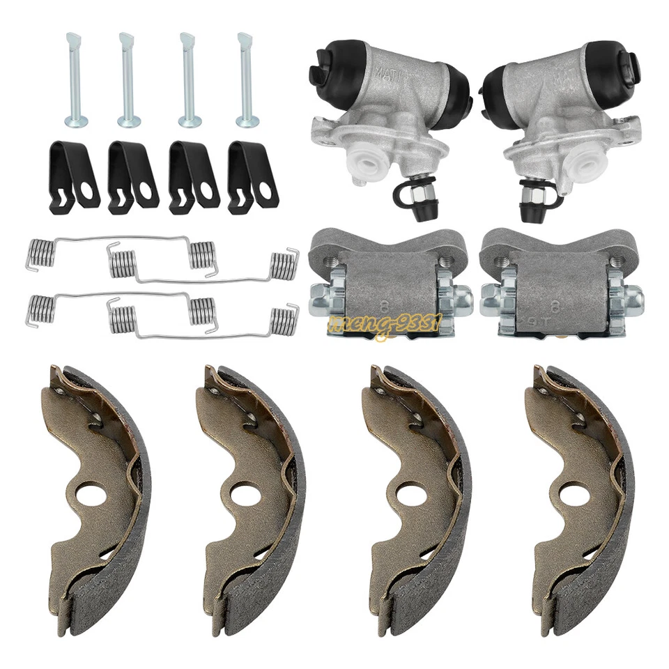 Cilindro de rueda de freno delantero y zapatas de ajuste para Honda TRX250 Recon 250 1997-2020 Foto 4 de 4