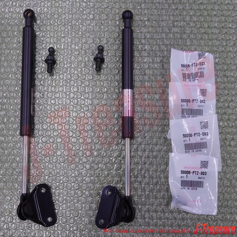 HONDA NSX ACURA NA1 91-05 Genuine Rear Engine Lid Dampers Struts & Bolt set OEM - Изображение 2 из 4