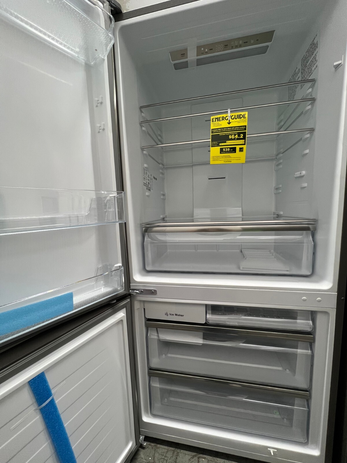 Bertazzoni REF31BMFIX 31" Counter Depth Bottom Mount Refrigerator With