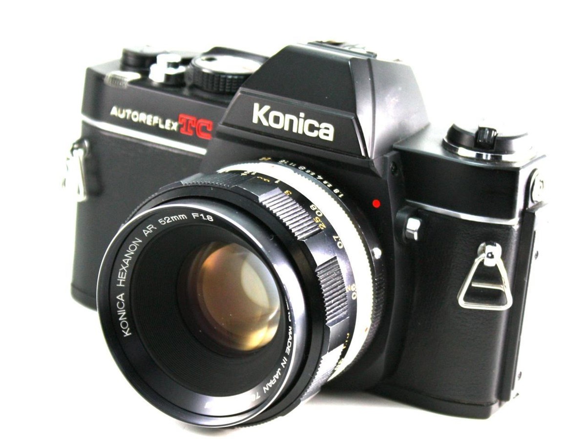 Konica Autoreflex TC 35mm SLR Film Camera & 52mm Lens | eBay Konica Autoreflex TC 35mm SLR Film Camera & 52mm Lens | eBay