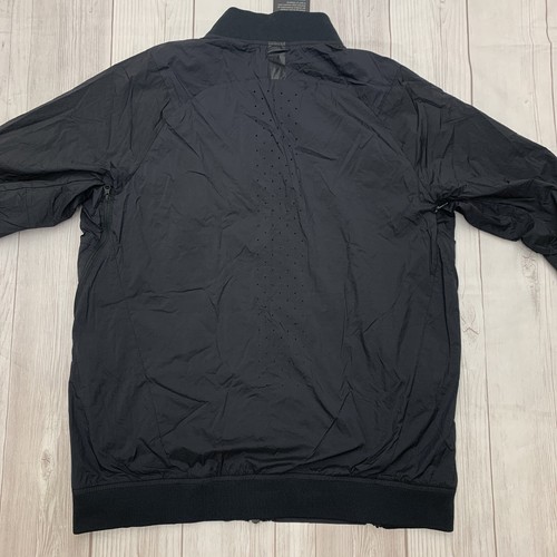 Nike Sportswear Tech Pack Men's Black Hypermesh Full Zip Varsity Jacket Medium - Picture 8 of 9