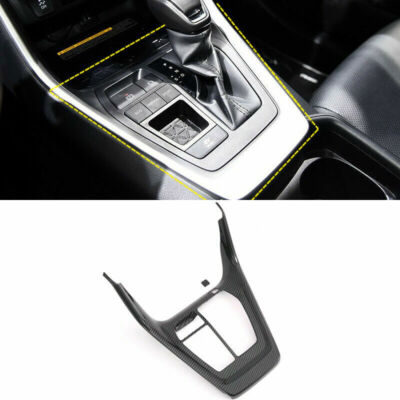 for Toyota Rav4 2019-2023 Carbon Fiber Look Gear Position Shift Panel Cover Trim