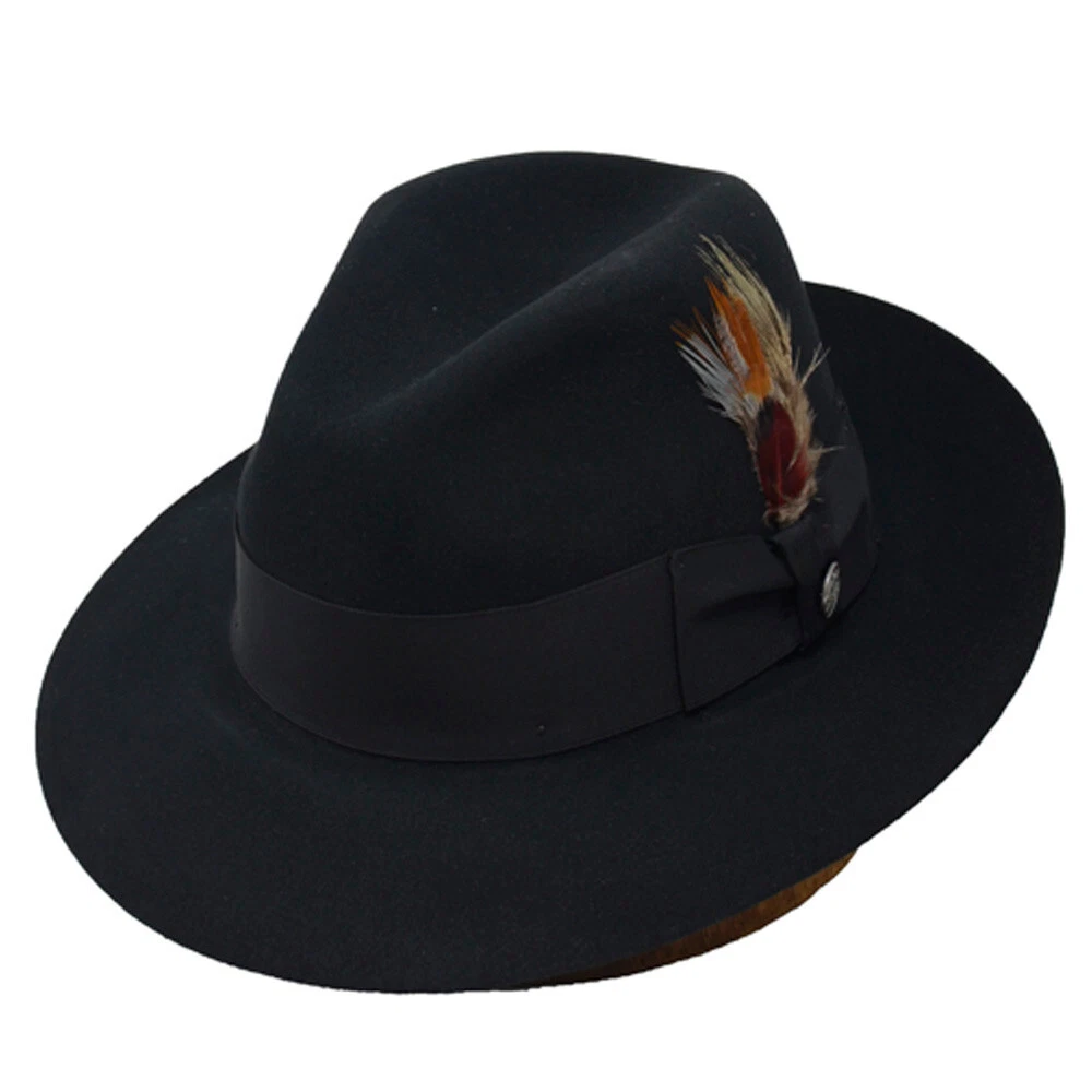 stetson フェドラハット　7 5/8 61センチ　80's stetson フェドラハット 7 5/8 61センチ 80's Stetson Men's Fedora 7
