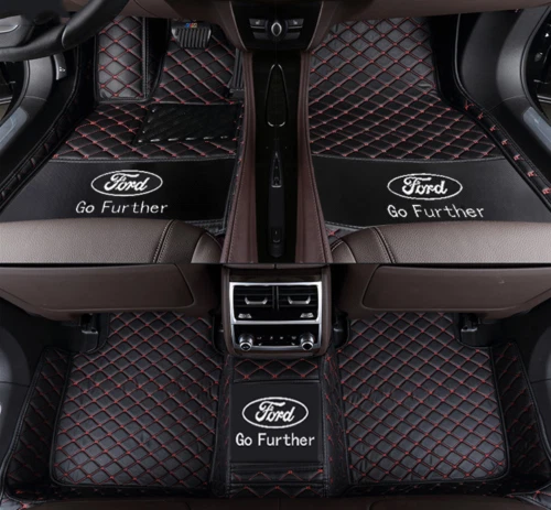 For Ford All Models 2000-2023 Car Floor Mats Waterproof  Full Set Auto Pad Liner Foto 4 de 4