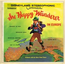 Camarata - The Happy Wanderer In Europe - New Disneyland Stereo LP! STER-3034   