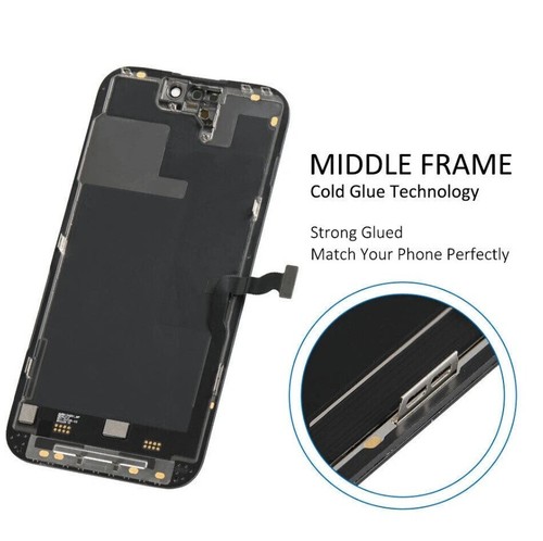 OLED do iPhone 14PRO TWARDY OLED LCD Wyświetlacz dotykowy Digitizer Wymiana - Zdjęcie 3 z 5