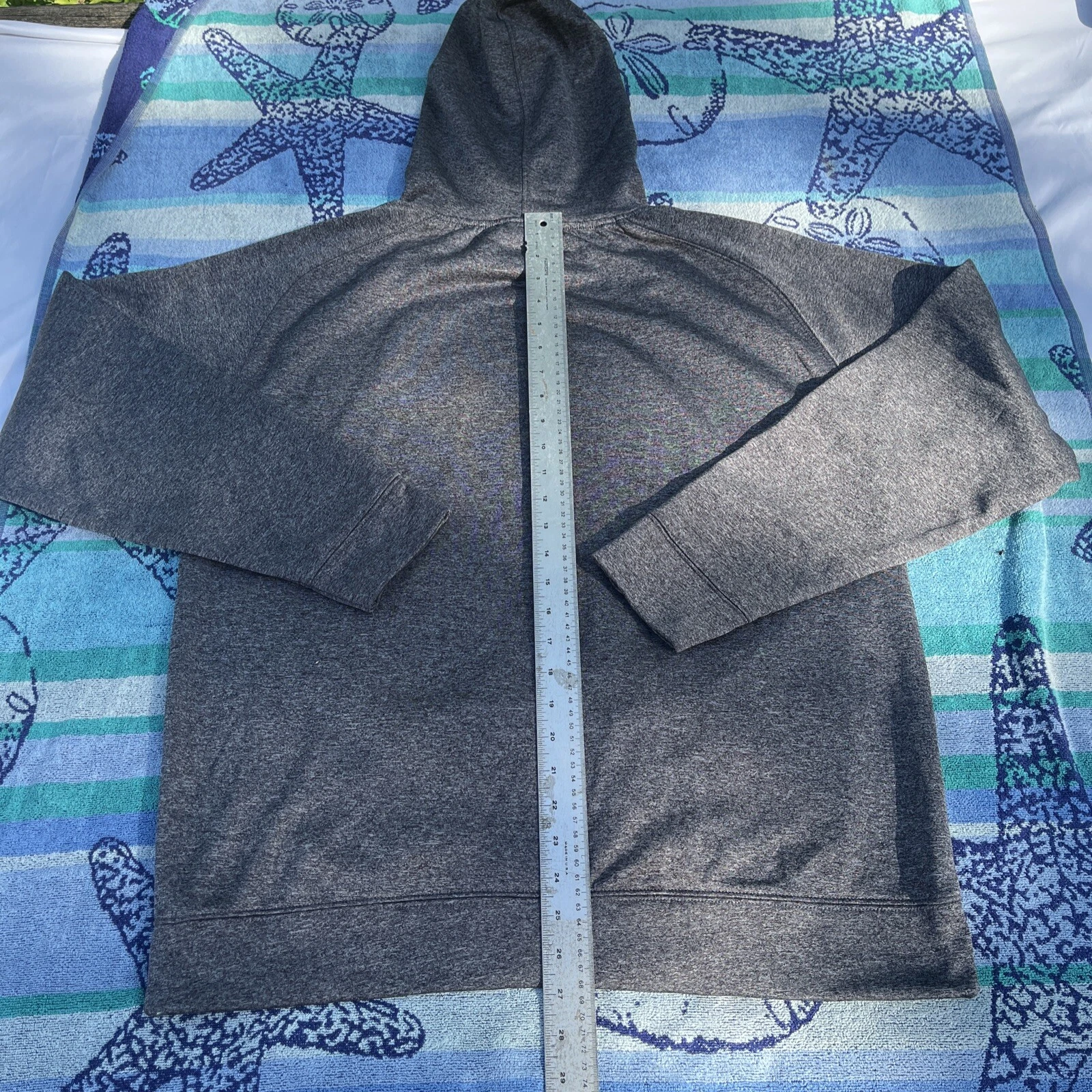 VETEMENTS Felpa con cappuccio UNC North Carolina Tarheels taglia uomo grande come nuova! TACCHI!