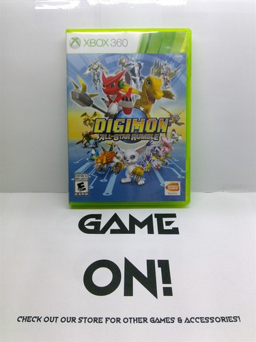 Digimon All-Star Rumble (Xbox 360, 2014) Complete Tested Working - Free Ship