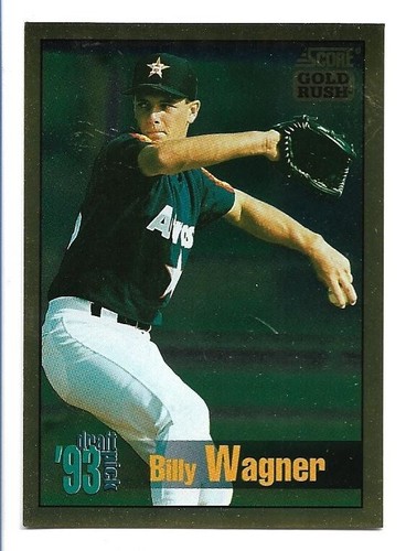 Billy Wagner 1994 Score Gold Rush Rookie #536 Houston Astros RC