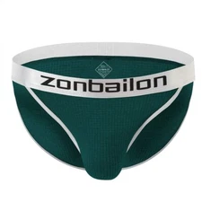 ZONBAILON Men's Briefs - Breathable Contoured Pouch, Stretch High-Elastic Fabric
