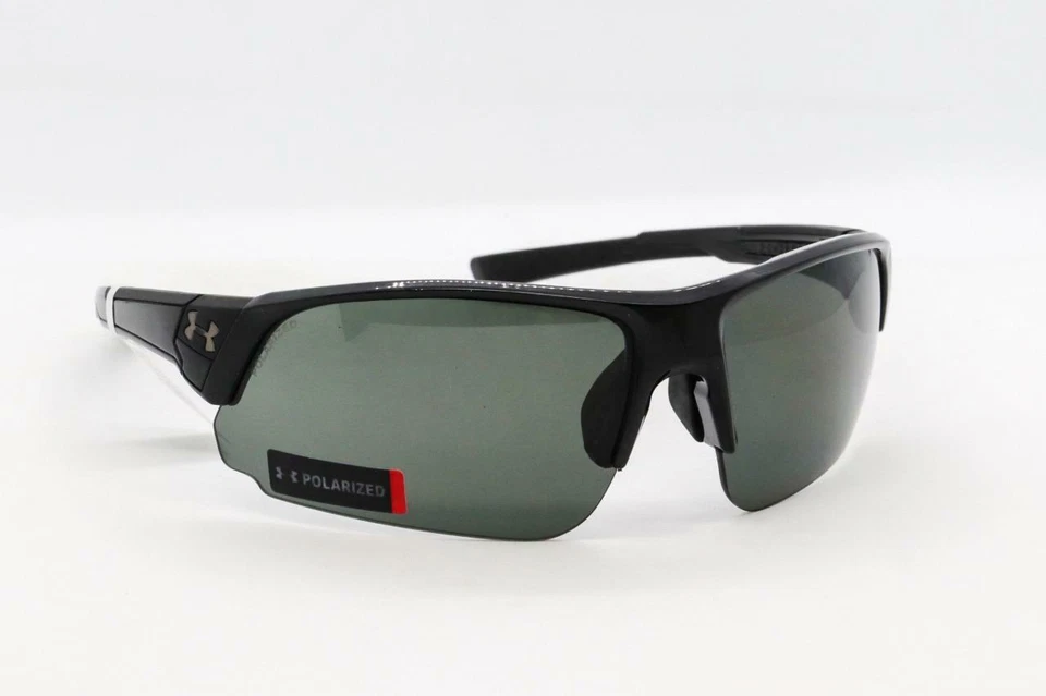 NUEVO UNDER ARMOUR CHANGEUP GAFAS DE SOL DUALES UA Negro/Gris Lente Polarizada Foto 2 de 4