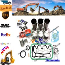 Kit Ricostruzione Revisione 3LD1 Per Motore ISUZU Con Pompa Acqua DH35 Riparazione Escavatore