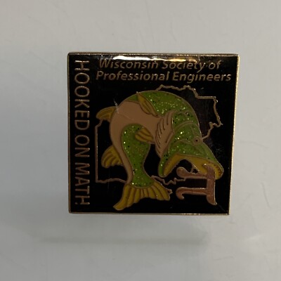 Wisconsin Verein Der Professionelle Ingenieure Hooked On Math Hut Anstecker Pin