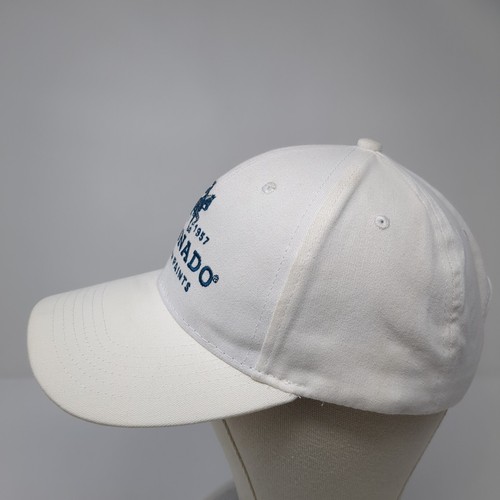 Coronado Premium Paints Strapback Hat White One Size Adjustable 6 Panel - Picture 3 of 9
