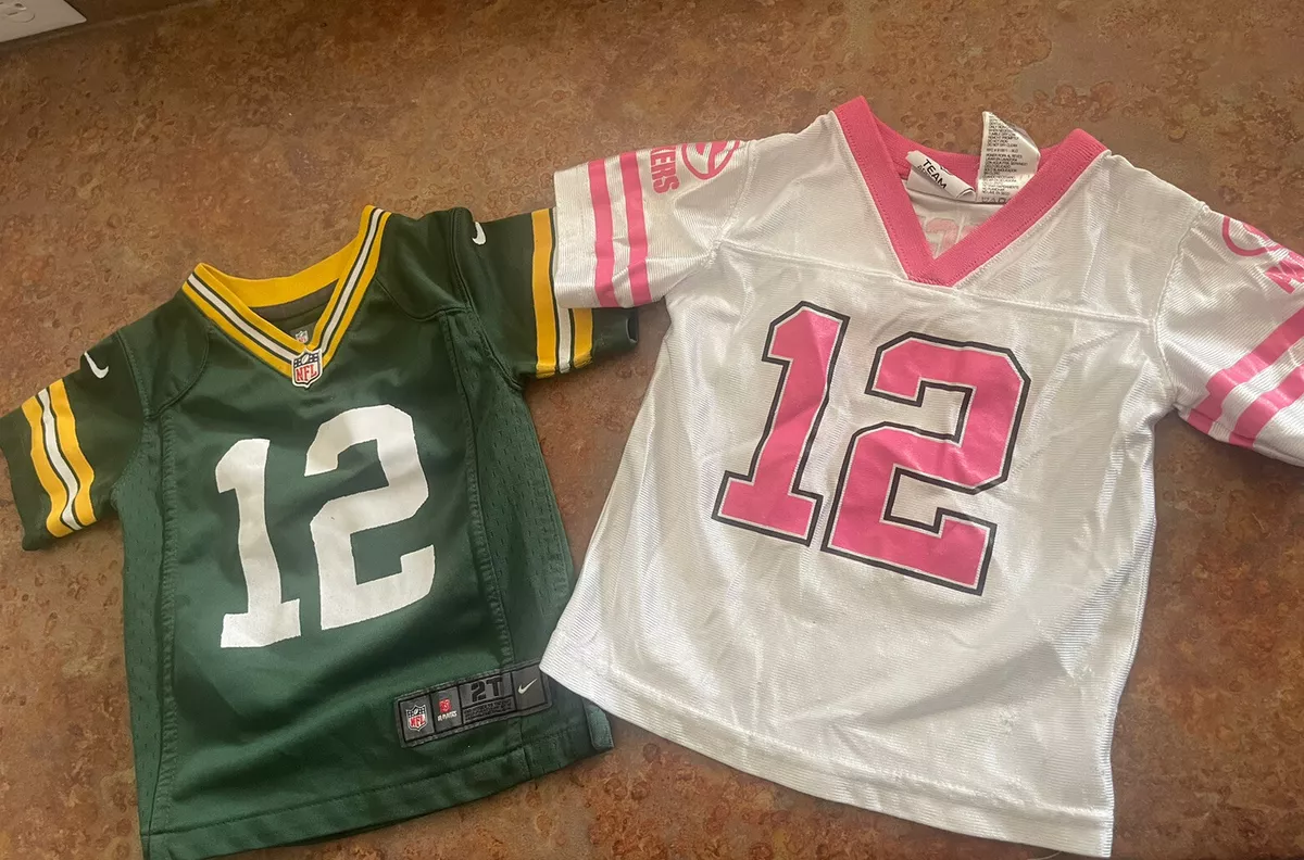 Lot of 2 Size 2T Packers Aaron Rodgers Jerseys