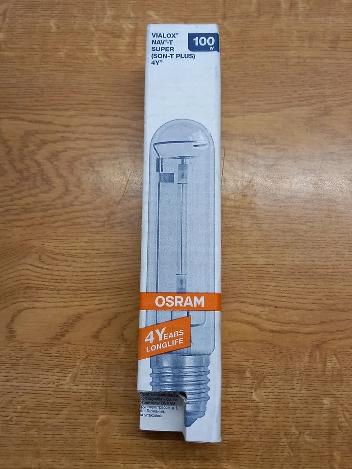 Osram Vialox Nav-T 4Y 100w Super (Son-T Plus) Lamp Light Bulb  New  - Image 2 of 2