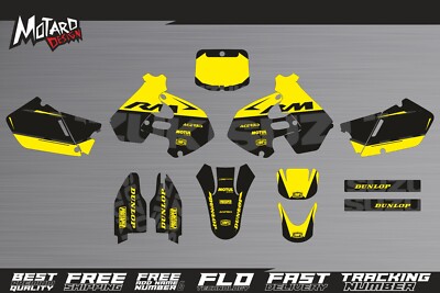 Graphics Kit for Suzuki RM 250 1999 2000 Decals Stickers by Motad Design
