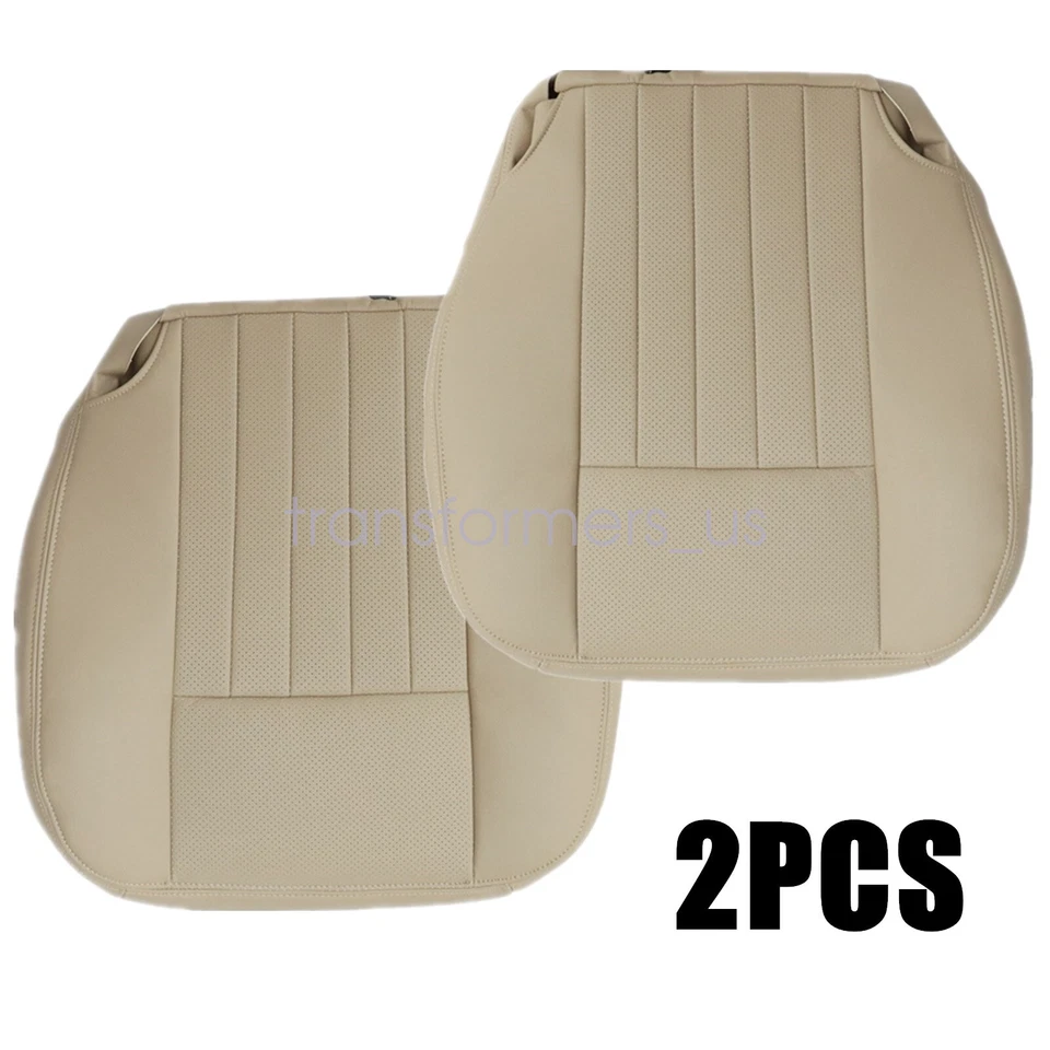 Cubierta de asiento inferior de cuero tostado para conductor y pasajero Lincoln Navigator 2003-2006 Foto 3 de 4