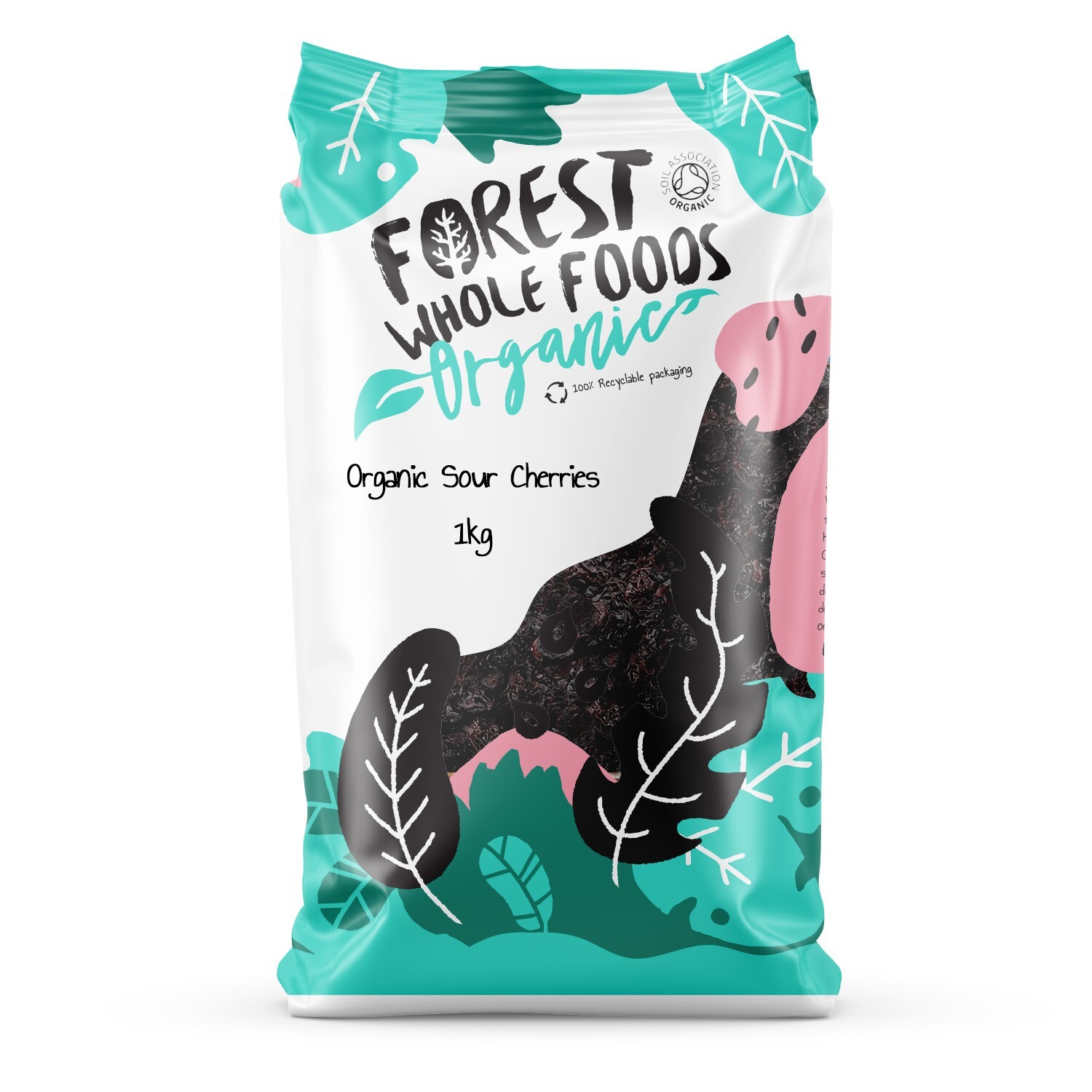 Organic Dried Sour Cherries 1kg - Forest Whole Foods